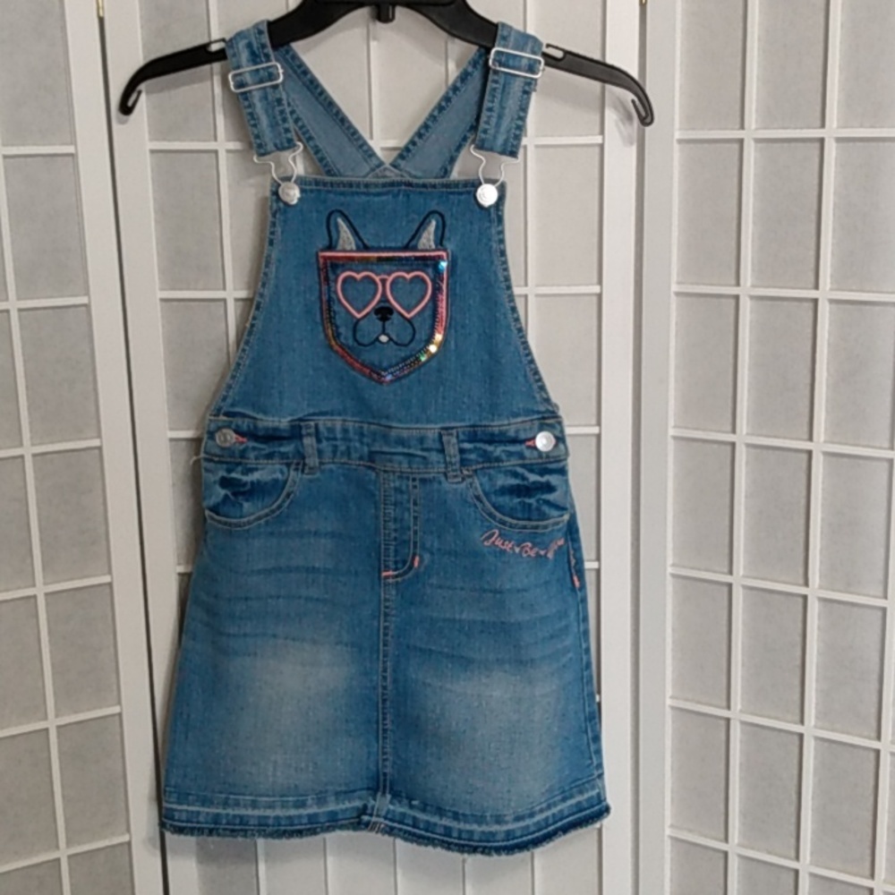 *Jordache Denim Overall Dress –‎ Blue – Pockets